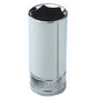 Performance Tool W32332  1" SAE Size 6 Point 1/2" Drive Deep Well Socket Image 0