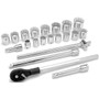 Performance Tool W34904  21 Piece 3/4" Drive SAE Socket Set Image 0