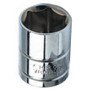 Performance Tool W38215  15mm Metric Size 6 Point 3/8" Drive Standard Socket Image 0