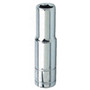 Performance Tool W38408  8mm Metric Size 6 Point 3/8" Drive Deep Well Socket Image 0