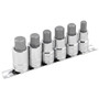 Performance Tool W38886   6 Piece 1/2" Drive SAE/MET Hex Bit Socket Set Image 0