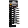 Performance Tool W38890  8 Piece Metric 3/8" Drive Hex Bit Socket Set (3mm to 10mm) Image 1