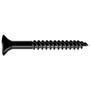 GatePro R350443  #12 x 2" Countersunk Phillips Square Drive Wood Screws with Black Finish - 18 per Package Image 0
