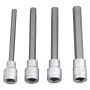 Performance Tool W86022  4 Piece 3/8" Drive Long Shank Metric Disc Brake Caliper Hex Bit Socket Set (6mm, 7mm, 8mm and 10mm) Image 0