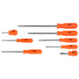 Performance Tool W904  8 Piece High Visible Screwdriver Set - Orange Image 0