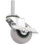 Titan Casters 4031255T  Stem Caster 2" Dyna Wheel with Brake Image 0 Titan Casters 4031255T  Stem Caster 2" Dyna Wheel with Brake Image 0