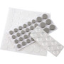 SoftTouch 4210195N Assorted Round Self-Stick Bumpers - 80 Pieces Image 0