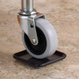 SoftTouch 4291995N  Caster Cup 2-1/2" Square Carpet Base - 4 Pack Image 1