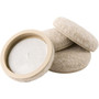 Super Sliders 4313295N  Formed Felt Slider Beige 2" - 4 Piece Image 0