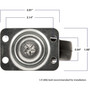 Titan Casters 4323255T  Heavy Duty Swivel Caster 2"  Image 1