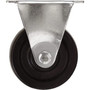 Titan Casters 4384255  4" Rigid Rubber Caster Image 0