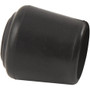 SoftTouch 4440495N  3/4" Black Rubber Leg Tips Image 1