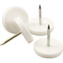 SoftTouch 4603395N  Plastic Nail On Glides 7/8" - 16 Pack Image 1