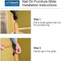 SoftTouch 4609795N  Glide 7/8" Nail-On with Cushion Image 4