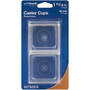 SoftTouch 4679495N  Caster Cup 1-3/4" ID Square Clear Image 0