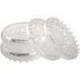 SoftTouch 4679695N  Caster Cup 1-13/16" Round Spike Clear Image 0