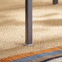 Super Sliders 4701195N  Self-Stick Furniture Square Sliders 1" Beige - 4 Pack Image 2