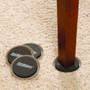 Super Sliders 4703095N  Round Reusable Sliders for Carpet - 8 Piece Combo Pack Image 4