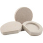 Super Sliders 4703595N  Heavy Duty Felt Cupped Slider 3" - 4 Pack Image 0