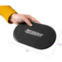 Super Sliders 4704095N  Reusable Furniture Sliders for Carpet Oval 9.5" x 5-3/4" - 4 Pack Image 2
