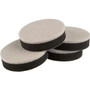 Super Sliders 4710495N  Reusable Furniture Sliders for Hard Surfaces Round 2-1/2" - 4 Pack Image 0
