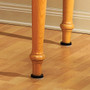 Super Sliders 4710495N  Reusable Furniture Sliders for Hard Surfaces Round 2-1/2" - 4 Pack Image 1