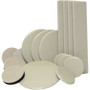 Super Sliders 4712995NB  Assorted Reusable Furniture Sliders Beige - 16 Pack Image 0