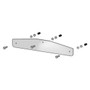American Chrome 14512  4" x 24" Chrome Mud Flap Bottom Weights Hardware Mounted 2 per Pack Image 1