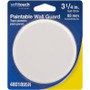 SoftTouch 4801895N  Round Flat Paintable Wallguard 3-1/4" Image 0