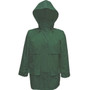 Viking Wear  2910JG  Open Road 150D Green Rain Jacket with Hood - Large Image 0