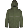 Viking Wear  3305J Men's Green Journeyman 420D Nylon Rain Jacket with Mesh Lining  - XLarge Image 0
