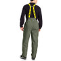 Viking Wear  3305P Men's Green Journeyman 420D Rain Bibs with Detachable Bib - XLarge Image 2