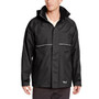 Viking Wear 3307J  Men's Black Journeyman 420D Nylon Rain Jacket with Hood - Large Image 1