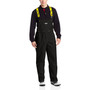 Viking Wear 3307P  Men's Black Journeyman 420D Nylon Rain Pants with Detachable Bib - Large Image 1