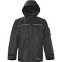 Viking Wear  3910JB  Men's Black Professional Thor 300D Trilobal Rain Jacket - Large Image 0