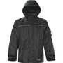 Viking Wear  3910JB  Men's Black Professional Thor 300D Trilobal Rain Jacket - Xlarge Image 0