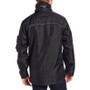 Viking Wear  3910JB  Men's Black Professional Thor 300D Trilobal Rain Jacket - Xlarge Image 3 Viking Wear  3910JB  Men's Black Professional Thor 300D Trilobal Rain Jacket - Xlarge Image 3