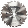 Tenryu PT-16524  6-1/2" x 24-Tooth Power Tool Series Circular Saw Blade for Cordless Saws Image 0