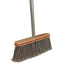 Harper Brush 10804A  12" Smooth Surface Upright Broom w/Handle  Image 0
