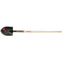Razor-Back 45519  Round Point Digging Shovel with Open-back and Rolled Step - 48" Long Handle (R248) Image 0