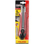Tajima AC-701R  Red Rock Hard Aluminist Utility Knife with Dial Lock Snap-Blade and 3 Rock Hard Blades Image 1