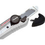 Tajima AC-701S  Silver Rock Hard Alumiist Utility Knife with Dial Lock Snap-Blade and 3 Rock Hard Blades Image 2