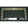 American Chrome 20010  Chain Style Chrome License Plate Frame Image 0