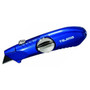 Tajima VR-102B  VR-Series Retractable-blade Utility Knife with 3 V-REX Blades - Blue Image 0