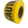 Swanson BT30CAU2  3" x 300' CAUTION 2 mil Yellow/Black Barricade Tape Image 2