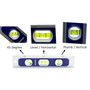 Swanson TL002M  Magnetic Extruded Aluminum Torpedo Level Image 5