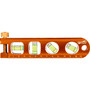 Swanson TL041M  6" Lil' Savage Magnetic Torpedo Level with Conduit Bender Image 0