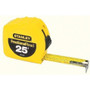 Stanley 30-454  25' x 1" High-Visibility Fractional Read Tape Measure - Yellow Image 0