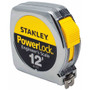 Stanley 33-272  12' x 1/2" Heavy-Duty PowerLock Tape Measure - Decimal Scale Image 1 Stanley 33-272  12' x 1/2" Heavy-Duty PowerLock Tape Measure - Decimal Scale Image 1
