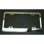 American Chrome 20040  Fat Bottom Style Chrome License Plate Frame Image 0